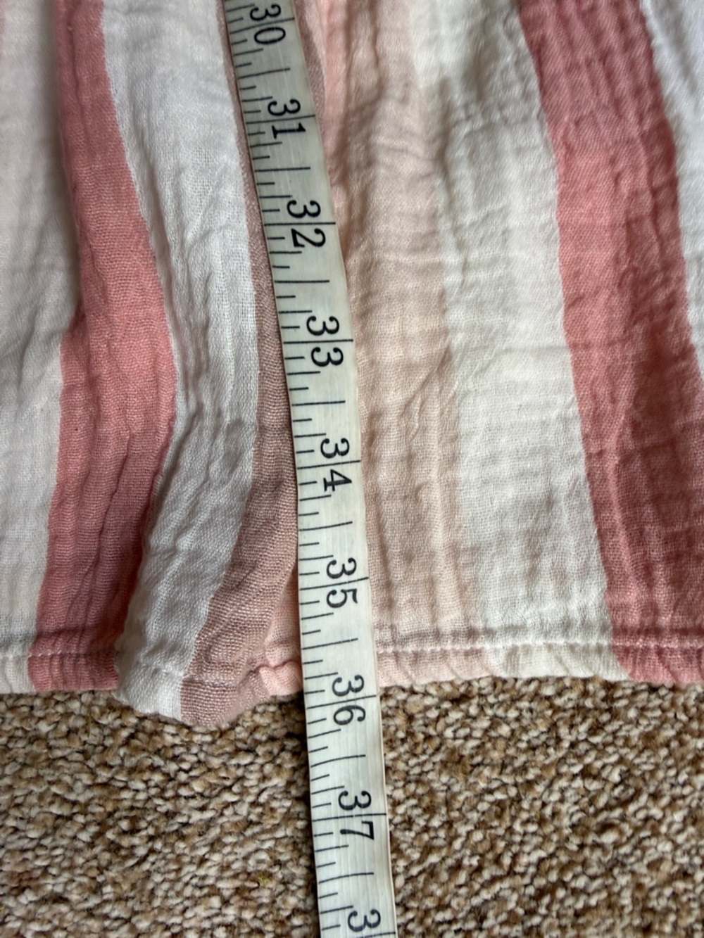 Rails Becca Cheyanne Stripe Belted Rope Cotton Gauze Boho Sundress Dress Size XS - Picture 11 of 16